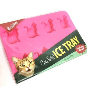 WEMBLEY Cat Lady's Silicone Cat Ice Tray NWT